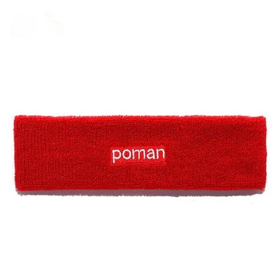 POMAN Unisex Soft Stretch Fitness Headband