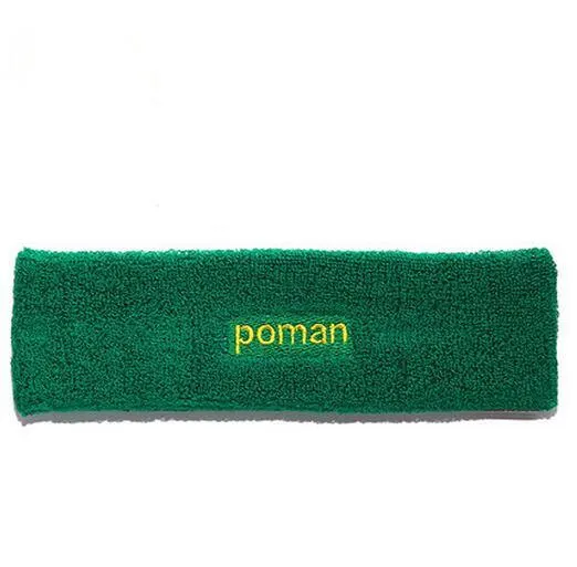 POMAN Unisex Soft Stretch Fitness Headband