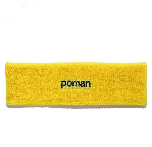 POMAN Unisex Soft Stretch Fitness Headband