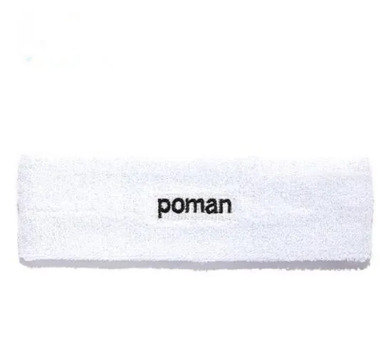 POMAN Unisex Soft Stretch Fitness Headband