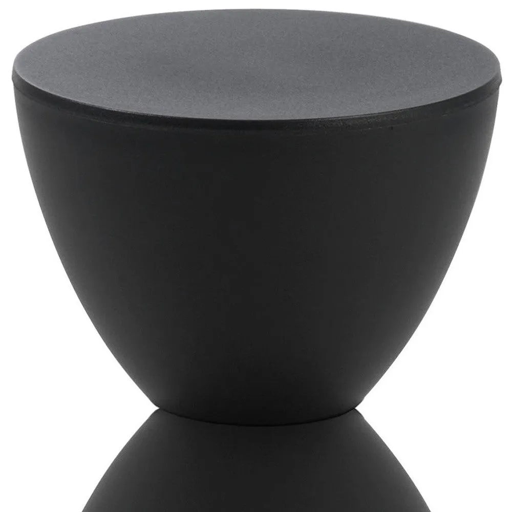 " Black Plastic Bar Chair