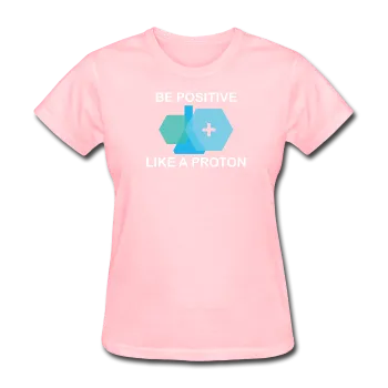 "Be Positive" (white) - Women's T-Shirt