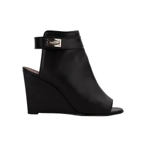 "Shark" Open Toe Ankle Boots - '10s