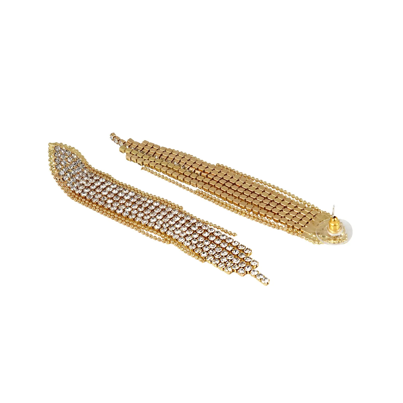 Ripley Gold Curtain Earring