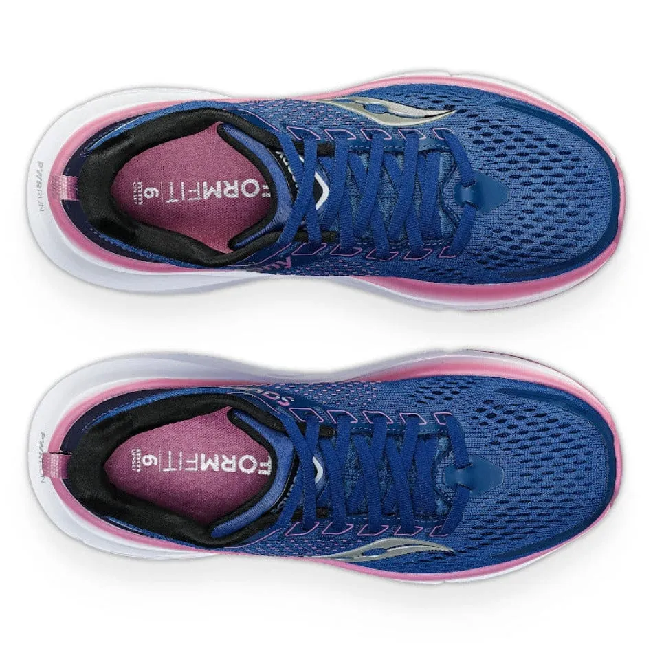 Saucony Guide 17 Women's Running Shoes SS24 Navy / Orchid