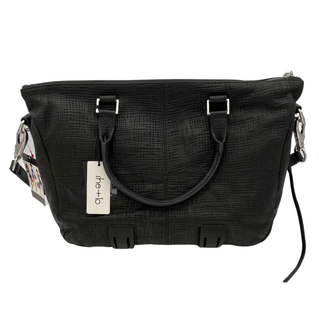 SHE   LO Next Chapter Satchel - Black New w/Tags