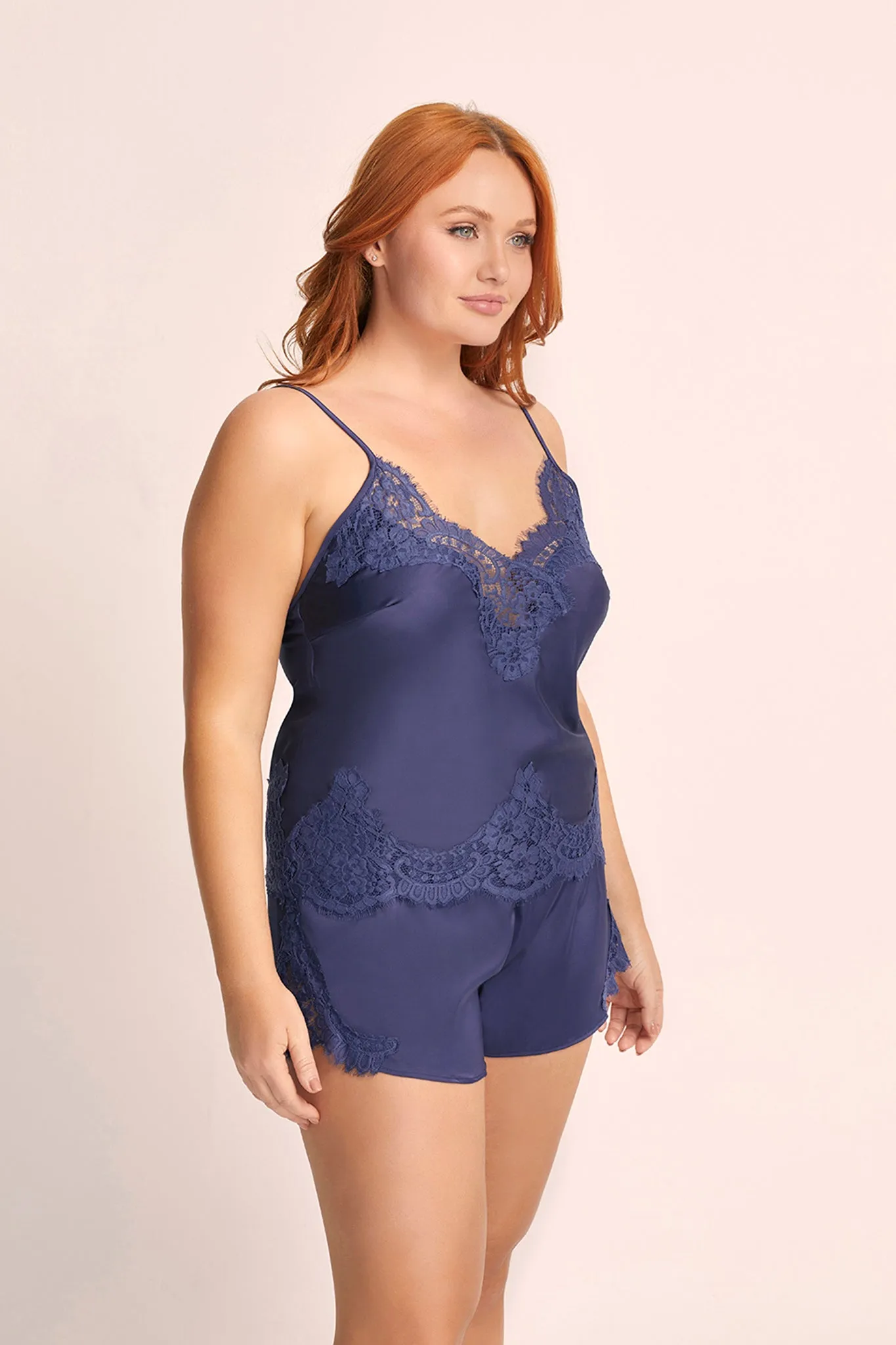 Sian Cami Set - Navy