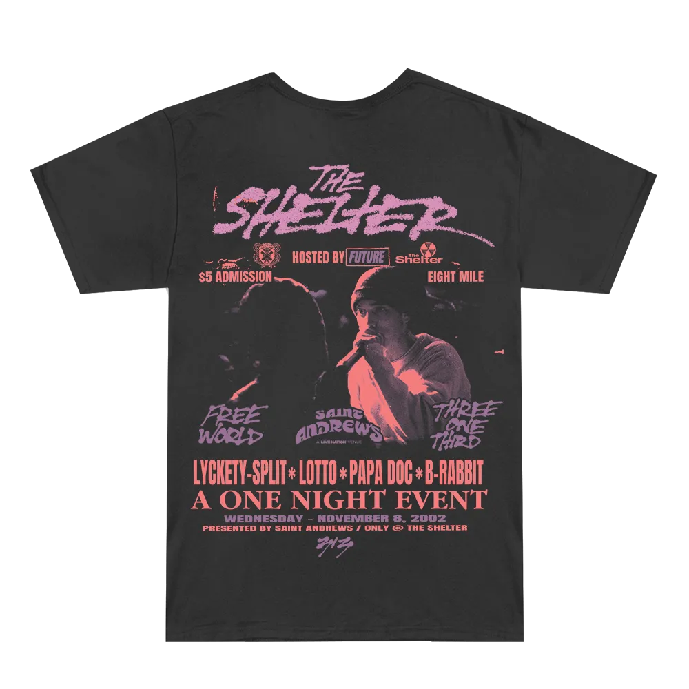 THE SHELTER EVENT T-SHIRT