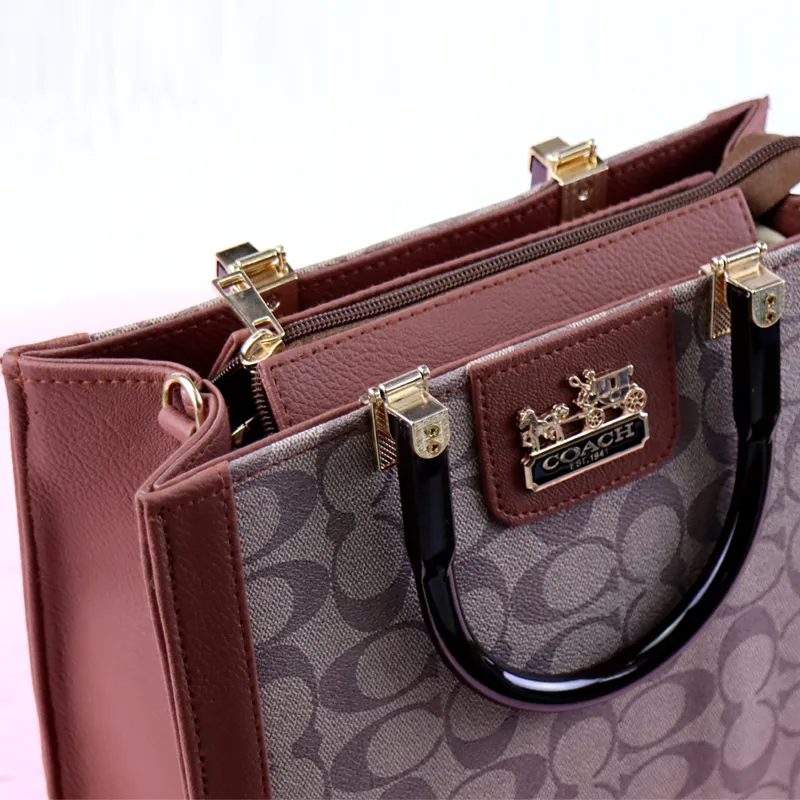 Top Handle Leather Women Handbag - Style With Quality