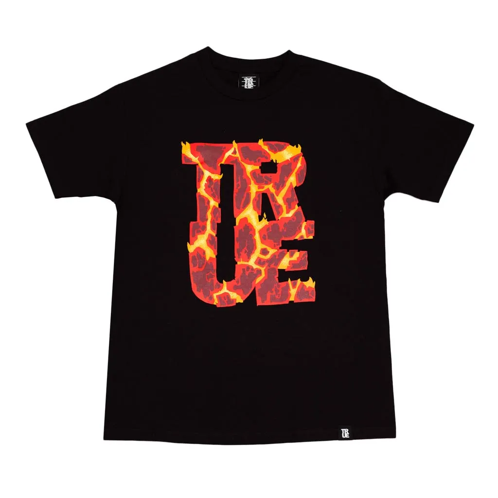 True Men's Logo Warming T-Shirt Black