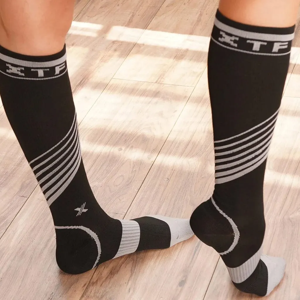 Ultra V-striped Compression Socks (6-Pairs)