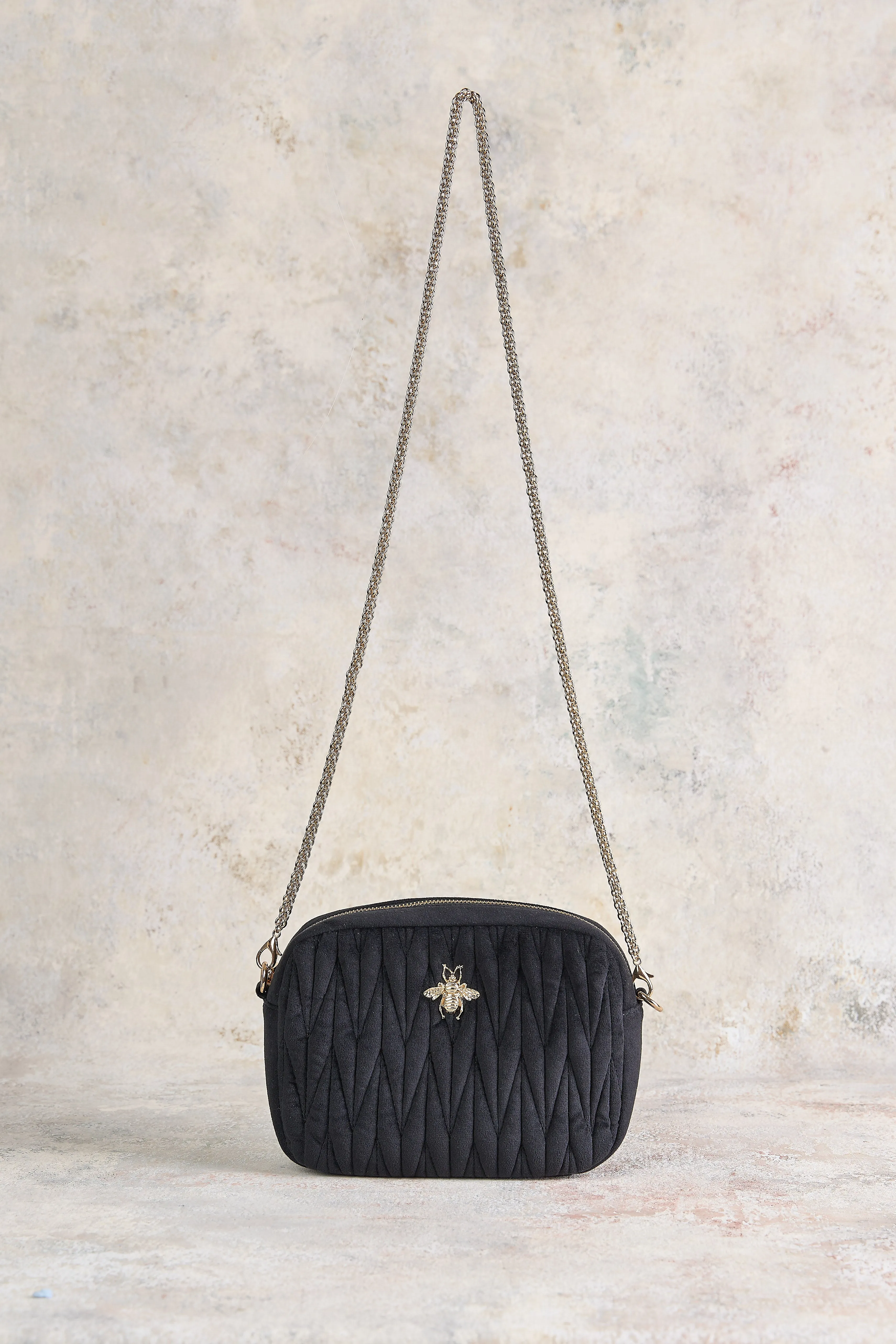 Velvet Bee Crossbody Bag