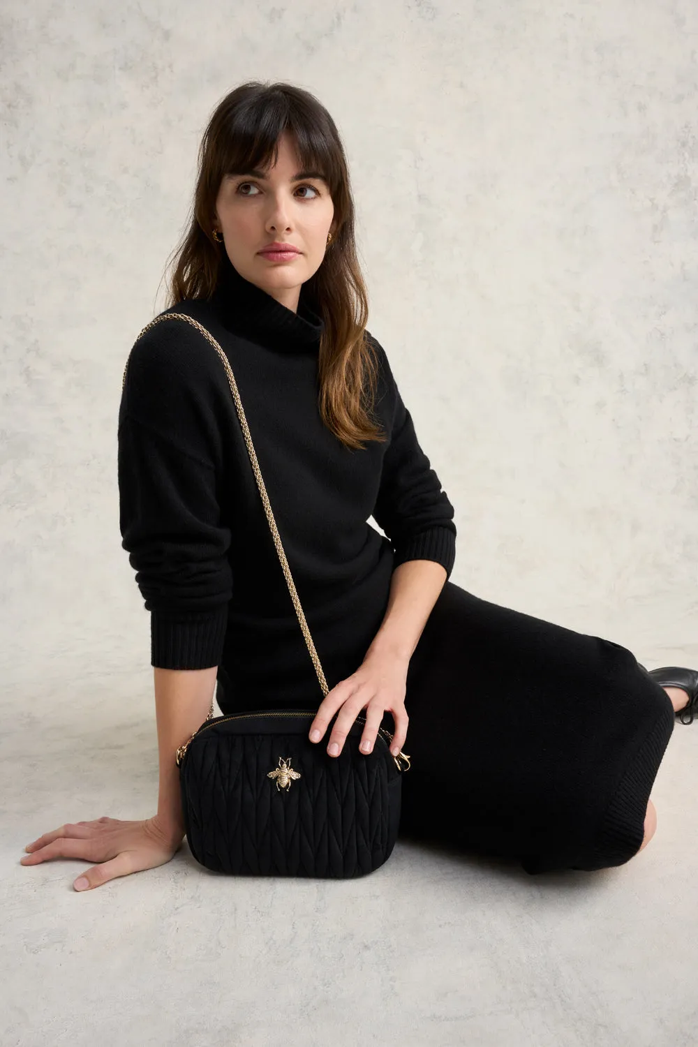 Velvet Bee Crossbody Bag