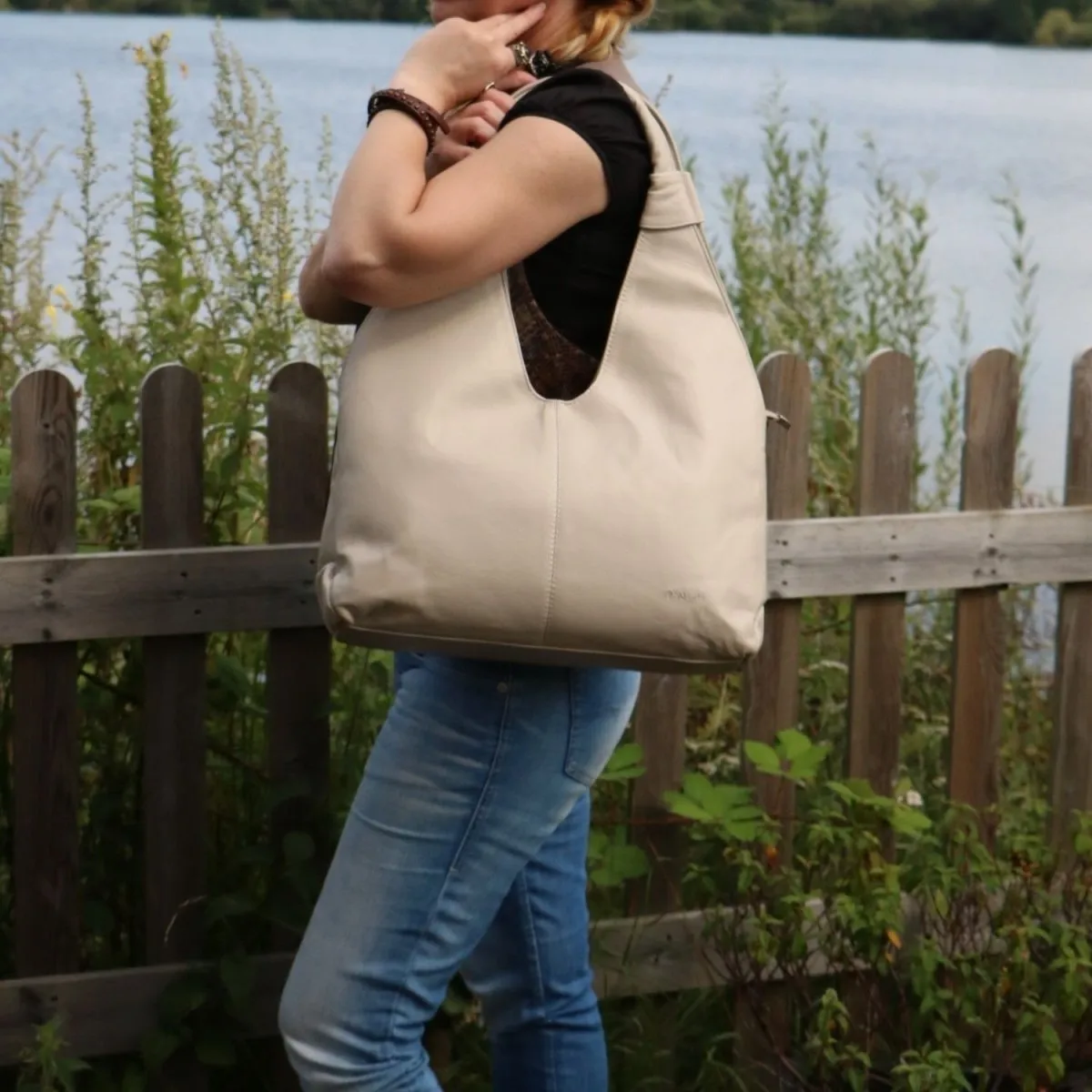 Volera Luxury Soft Leather Hobo Bag