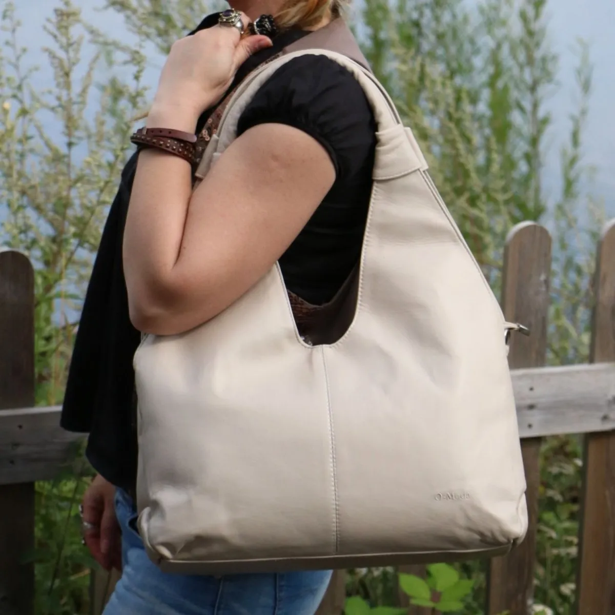 Volera Luxury Soft Leather Hobo Bag