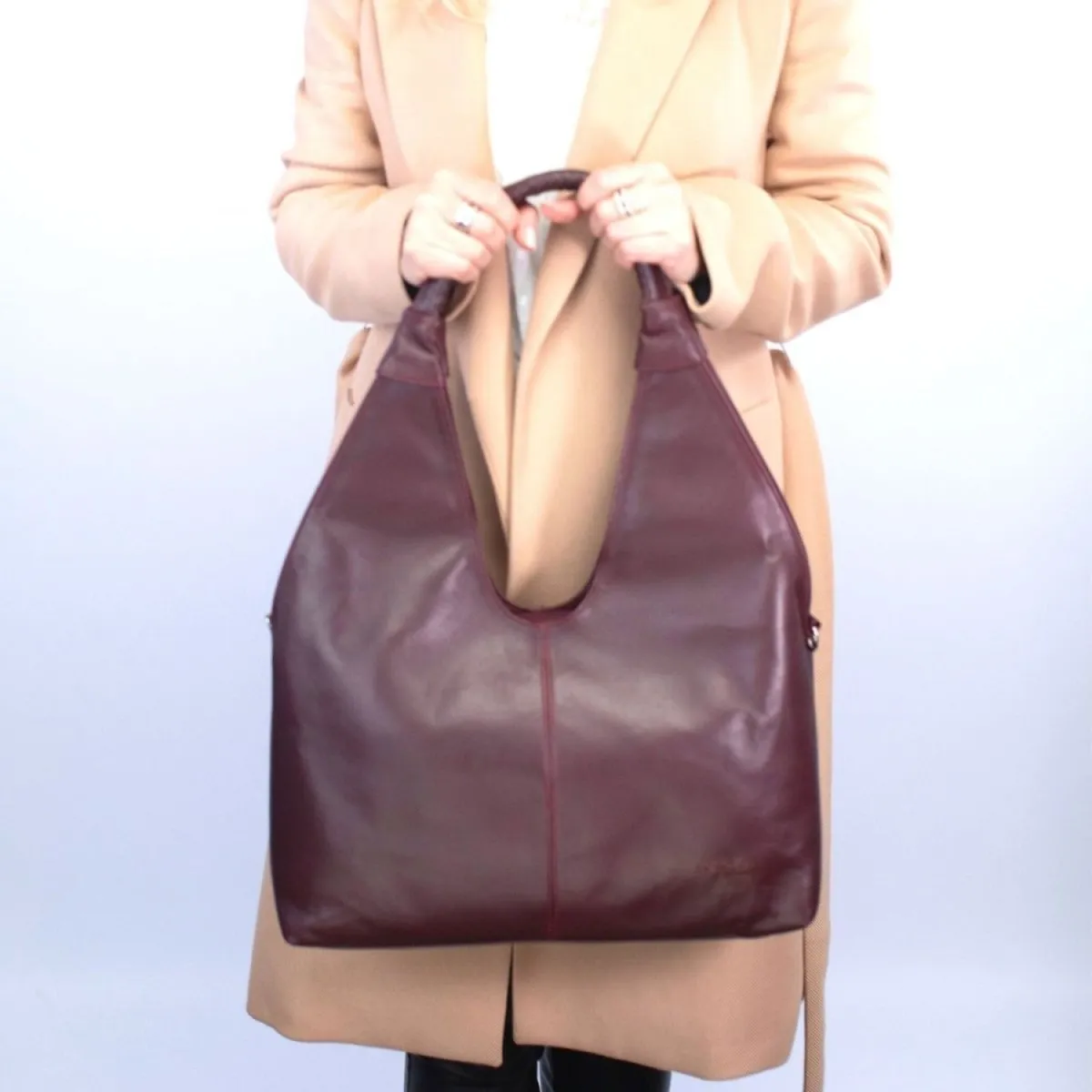 Volera Luxury Soft Leather Hobo Bag