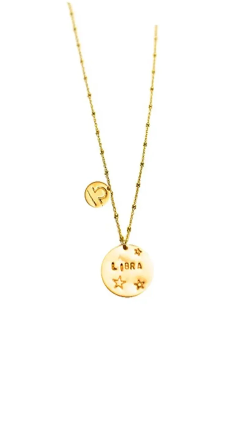 Written in the Stars Zodiac Necklace