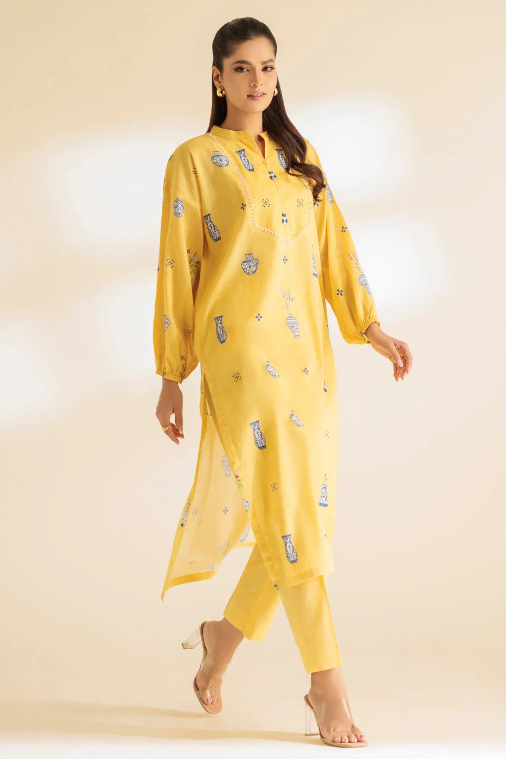 YELLOW-LAWN-2 PIECE (1S24B2P213) BIN 96 R6